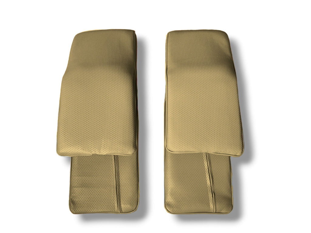 Nackenkissen Kopfstütze Nachrüstkopfstützen links & rechts für Oldtimer beige