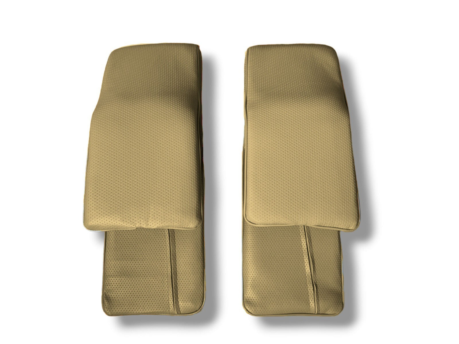 Nackenkissen Kopfstütze Nachrüstkopfstützen links & rechts für Oldtimer beige