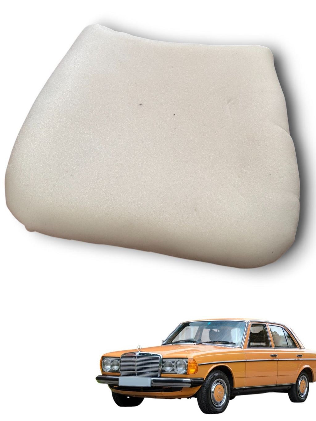 Sitzauflage Sitzpolster Schaumpolster für Mercedes W123 S123 C123