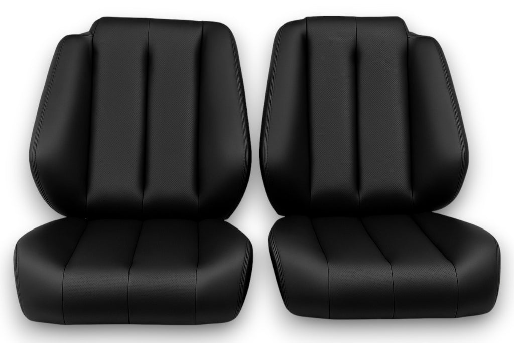 Sitzbezüge Bezüge für Mercedes SL R129 bis Bj. 96 Schwarz.