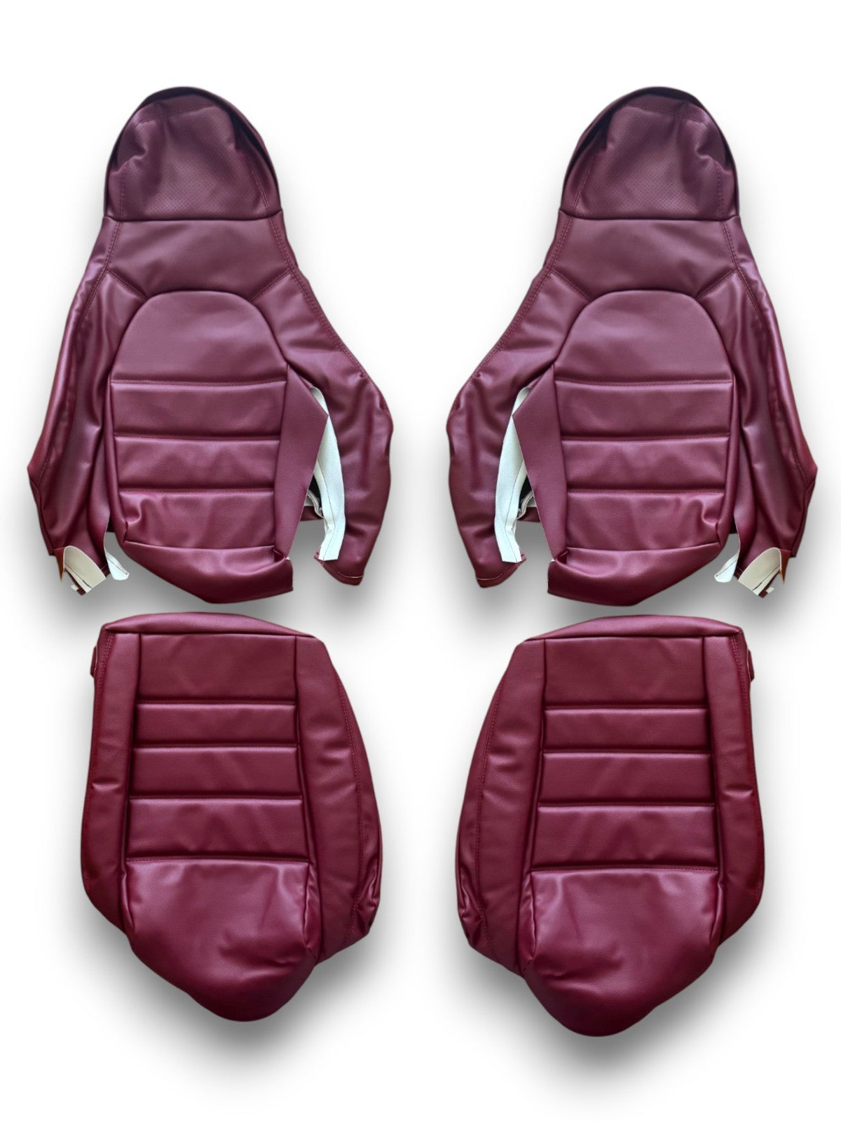 Sitzbezüge Bezüge für Mazda MX-5 Miata 1990-1996 Dunkel Rot