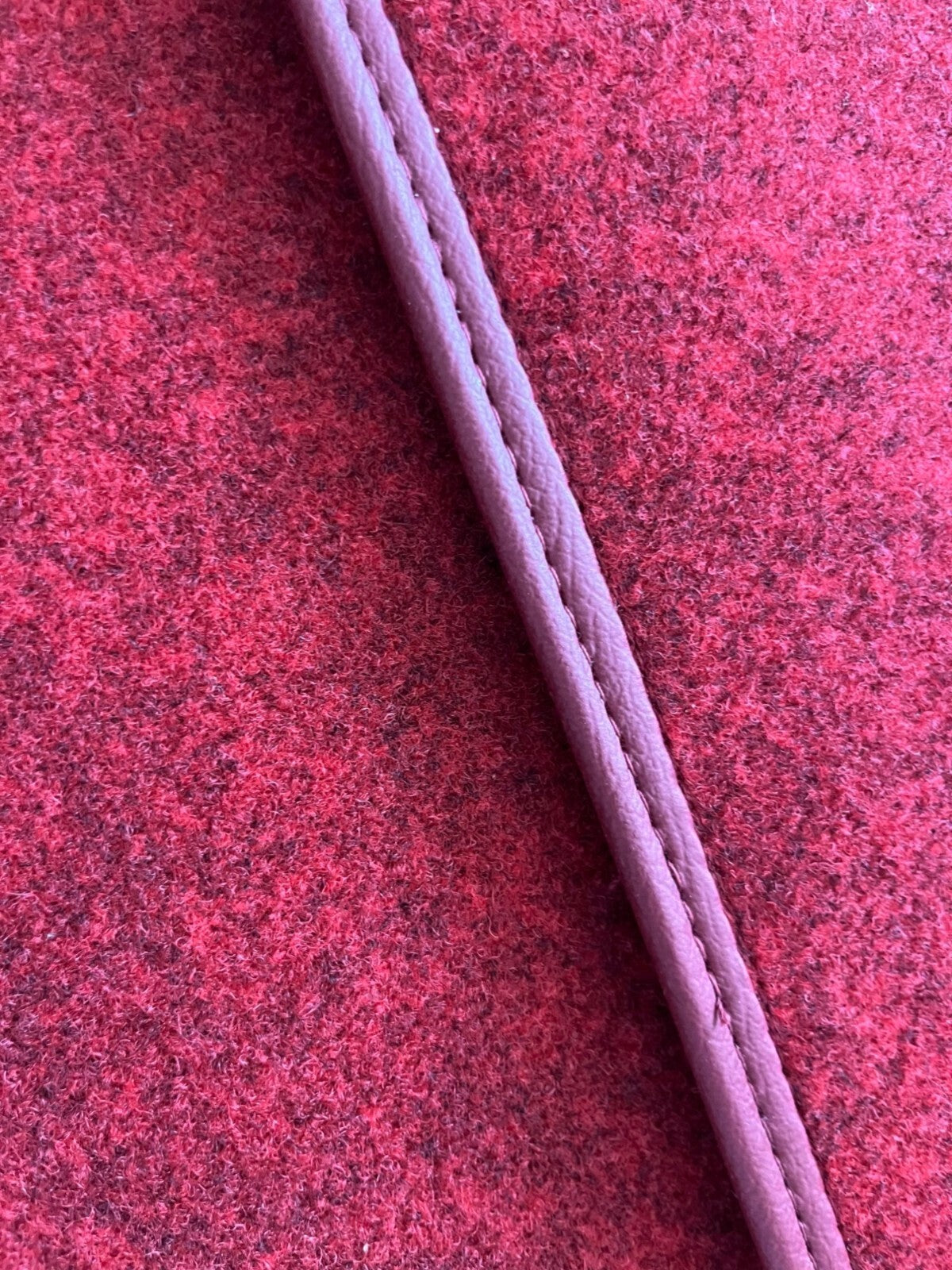 Teppich Teppichsatz Autoteppich für VW Käfer Typ 1 1958 - 1968 Dunkelrot