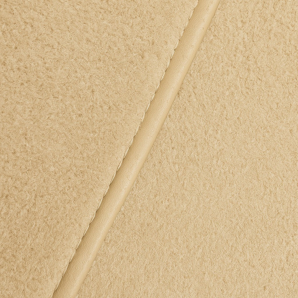 Teppichsatz Teppich für Mercedes W123 Limousine Gummi Absatzschoner Beige.