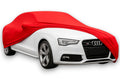 Ganzgarage Indoor Stretch Cover Carcover für Audi A5 Rot