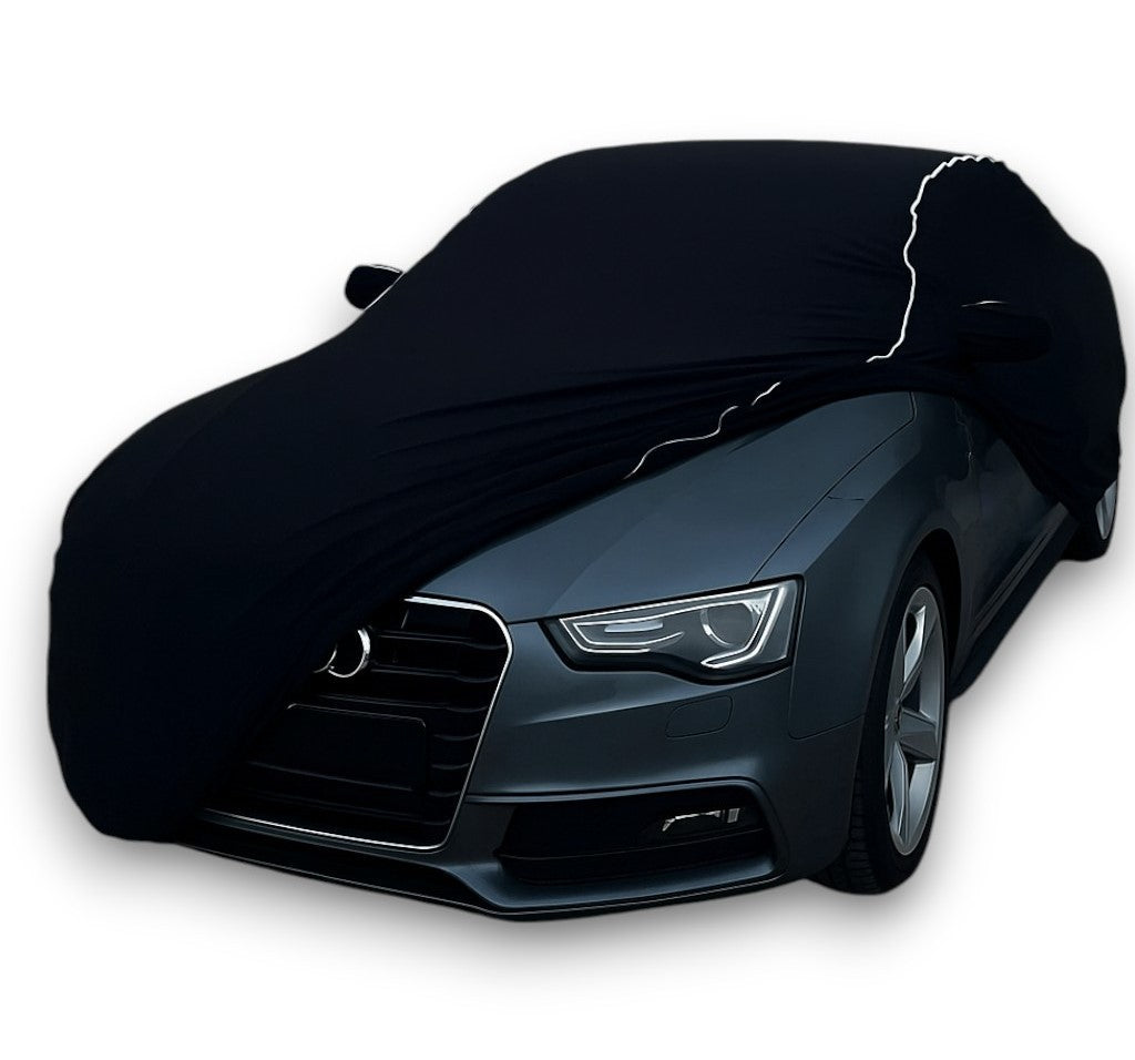 Ganzgarage Indoor Stretch Cover Carcover für Audi S5 Coupé Schwarz.