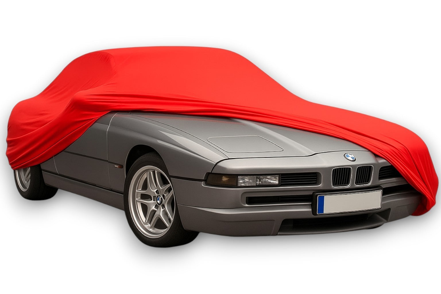 Ganzgarage Indoor Stretch Cover Carcover für BMW E31 Rot