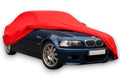 Ganzgarage Indoor Stretch Cover Carcover für Bmw E46 Limousine Rot