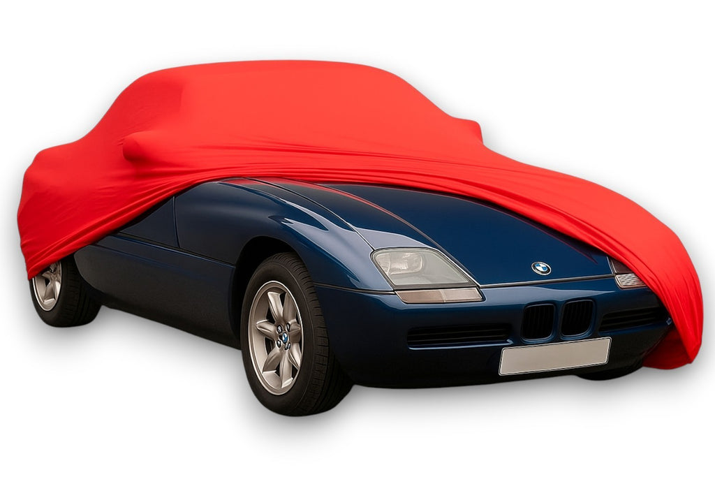 Ganzgarage Indoor Stretch Cover Carcover für Bmw Z1 Rot