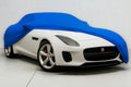 Ganzgarage Indoor Stretch Cover Carcover für Jaguar F-Type Blau