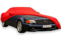 Ganzgarage Indoor Stretch Cover Carcover für Mercedes Benz SL R129 Rot