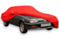 Ganzgarage Indoor Stretch Cover Carcover für Opel Manta Rot