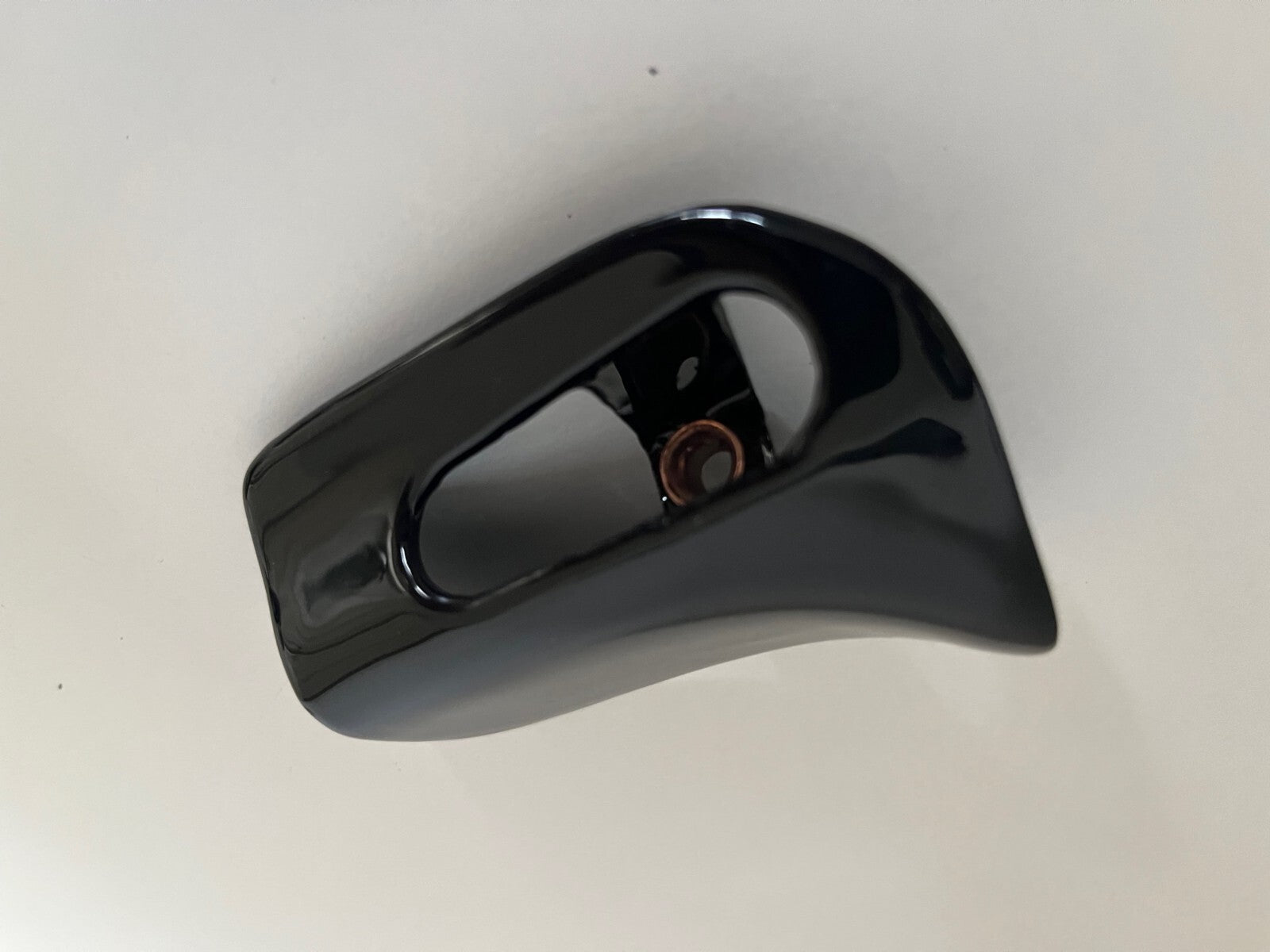 Kappen Abdeckungen Sonnenblende Paar  für Mercedes SL R129 A124 Metall Schwarz