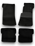 Fußmatten Teppich passend für Mercedes Benz SL107 R107/W107 4 teilig Schwarz RHD