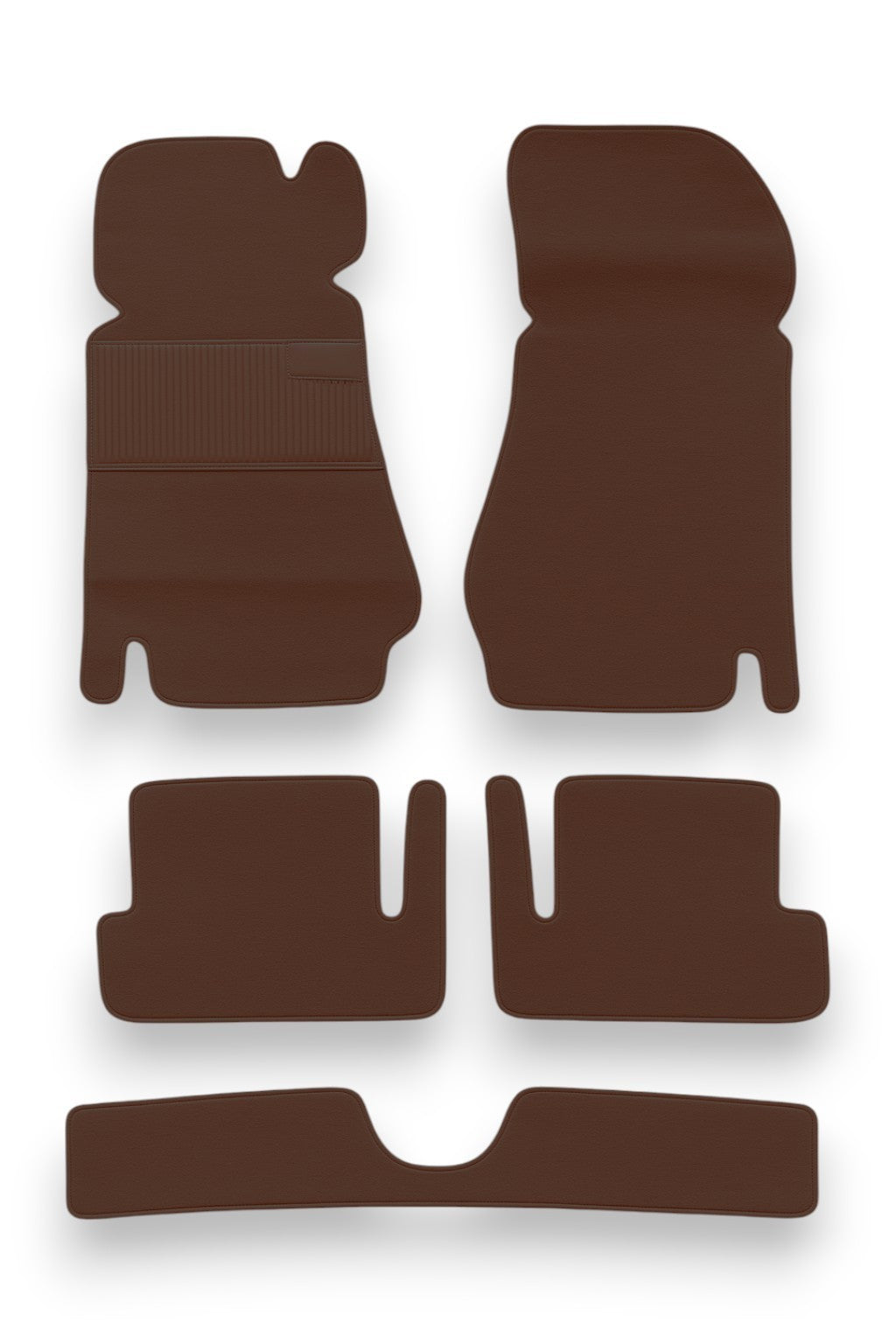 Teppichsatz passend für Fiat 124 Spider Baujahr 1966-1985 Braun