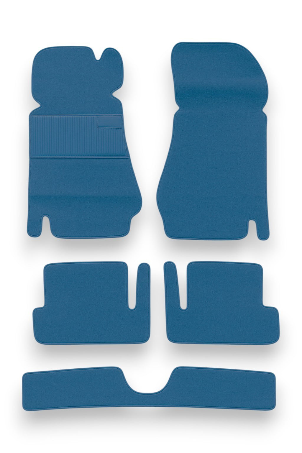 Teppichsatz passend für Fiat 124 Spider Baujahr 1966-1985 Blau