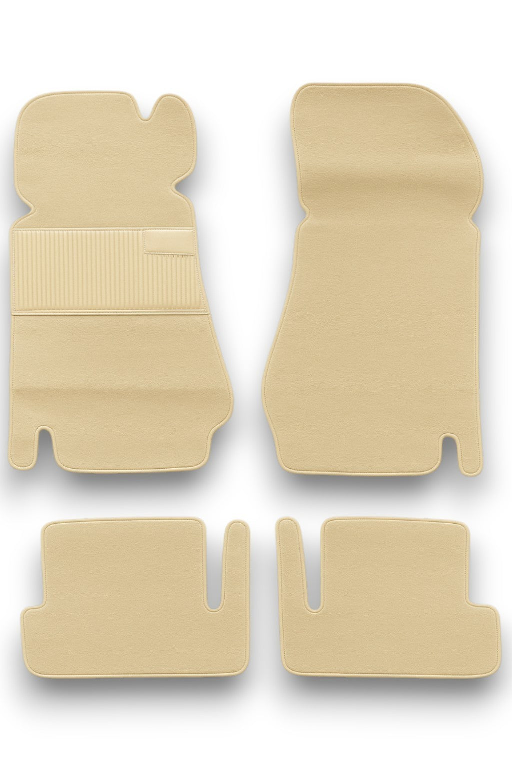 Teppichsatz passend für Fiat 124 Spider Baujahr 1966-1985 beige.