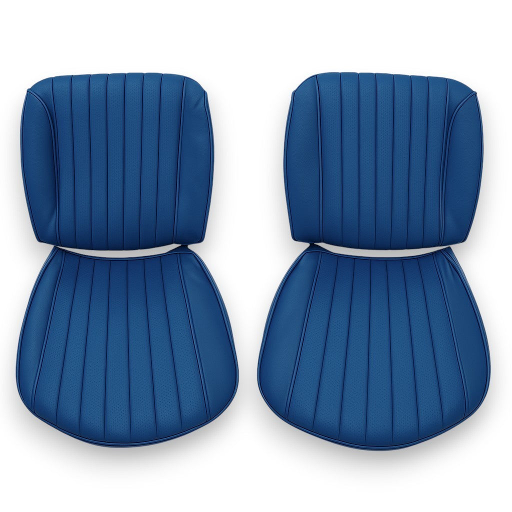 Sitzbezüge Bezüge Sitze für Opel Rekord C 1966 - 1972 Blau