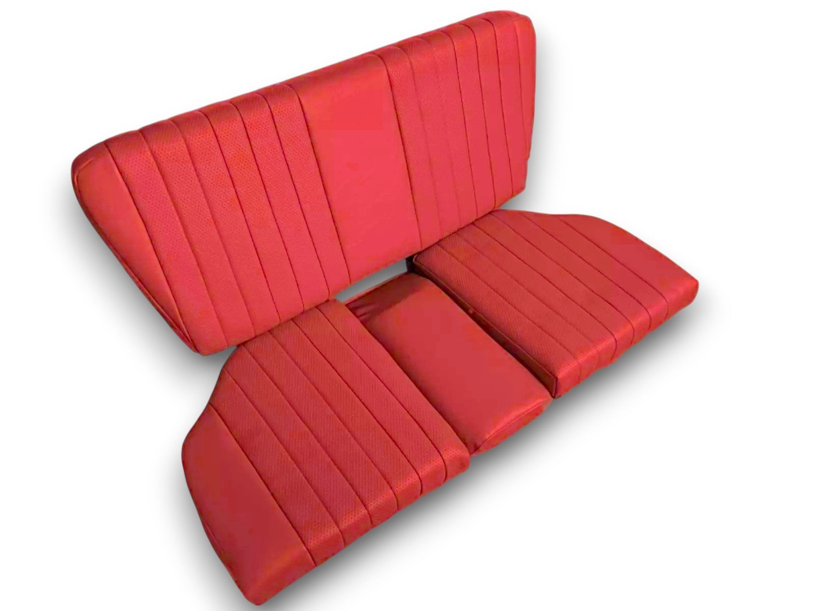 Rückbank Notsitze Kindersitze für Mercedes Benz SL 107 SL R107 W107 Rot