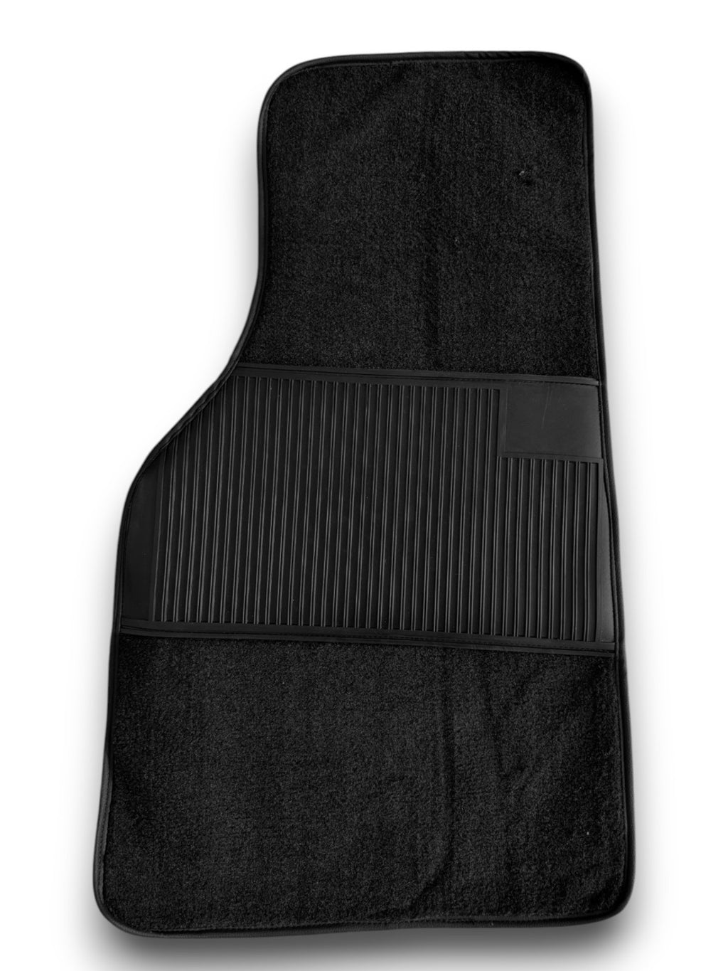 Teppichsatz passend für Fiat X 1/9 Baujahr 1972-1989 Gummi Absatzschoner schwarz