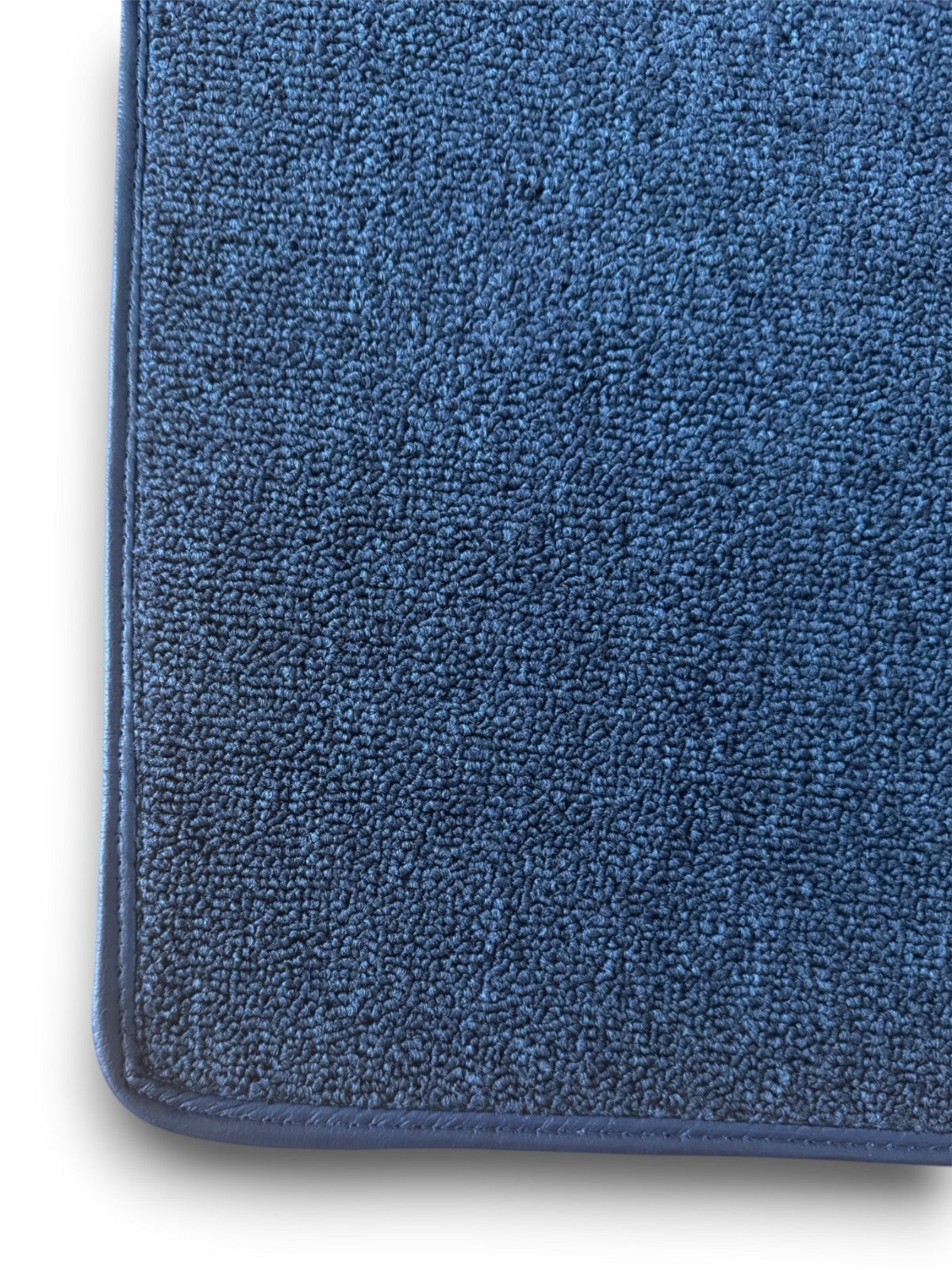 Teppichsatz 17tlg für Mercedes SL R107 W107 blau Schlinge mit Gummi Absatz.