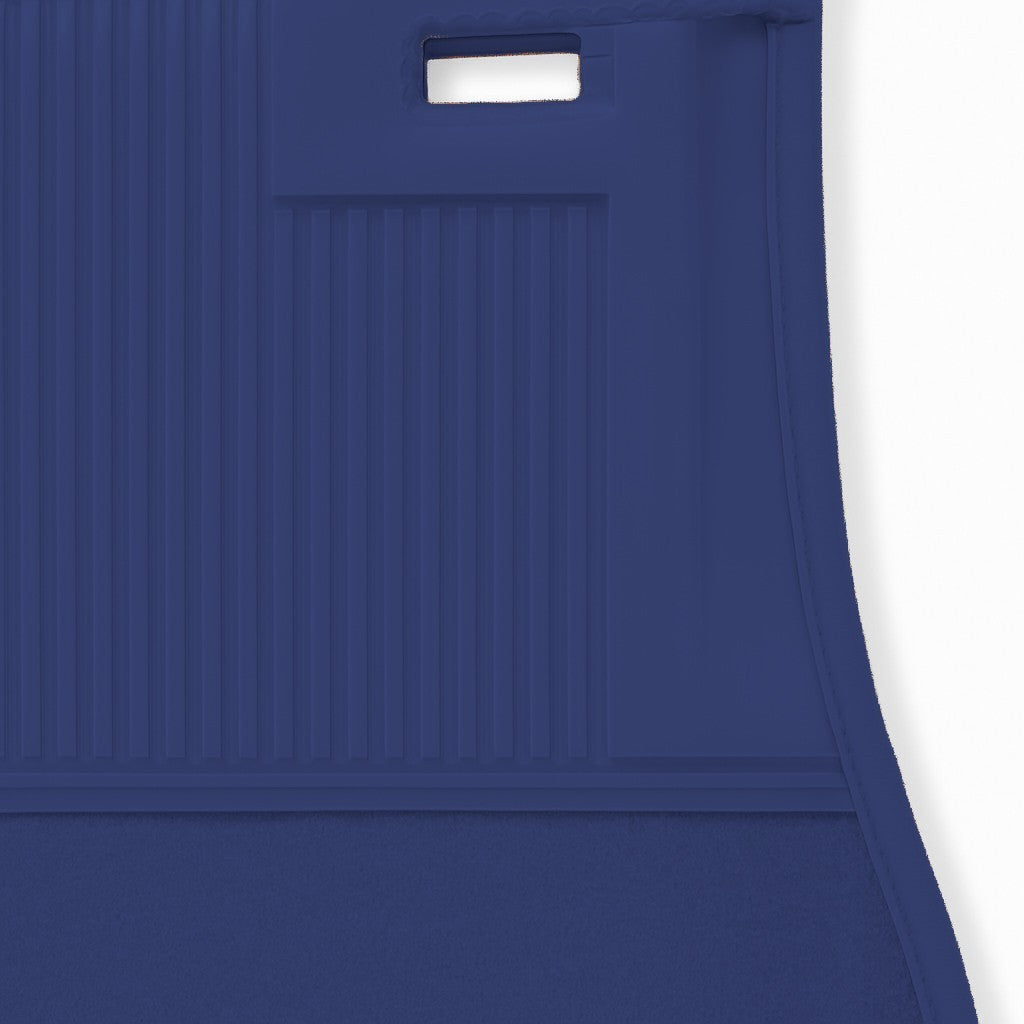 Teppichsatz Teppich für Mercedes W123 Coupe Gummi Absatzschoner Blau