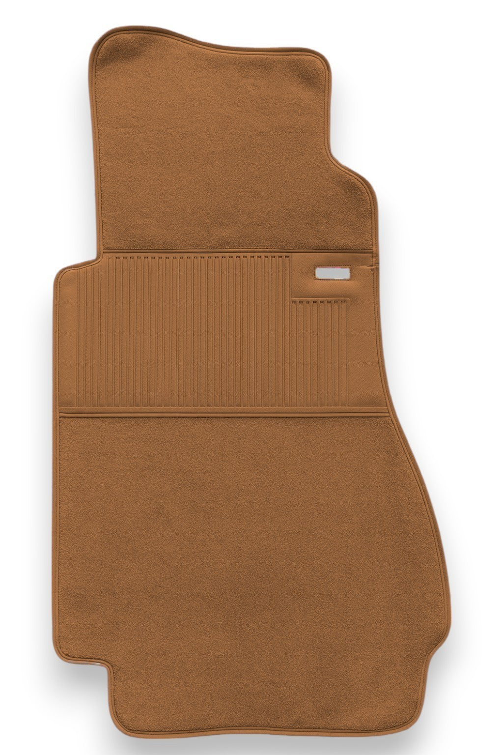 Teppichsatz Teppich für Mercedes W123 Coupe Gummi Absatzschoner Dattel.