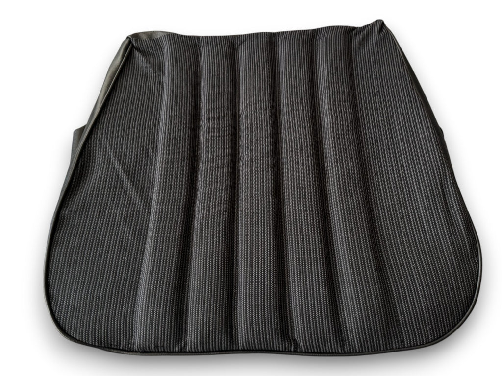 Sitzbezug Vordersitz Bezug für Mercedes W123 3. Serie Schwarz Stoff 051