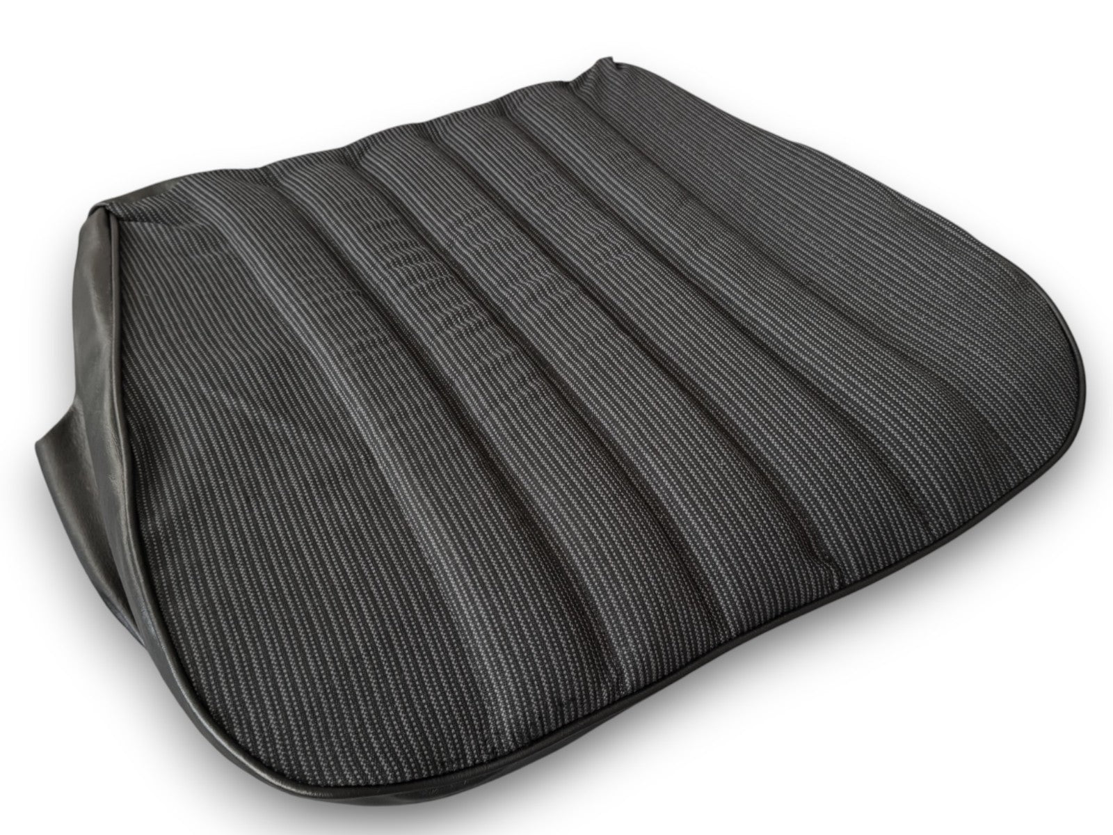 Sitzbezug Vordersitz Bezug für Mercedes W123 3. Serie Schwarz Stoff 051