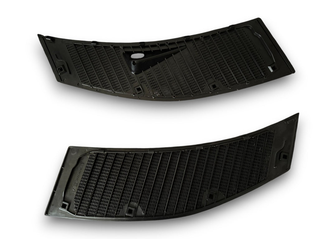 Mercedes W123 S123 C123  Ziergitter Gitter Set Lüftungsgitter Schwarz