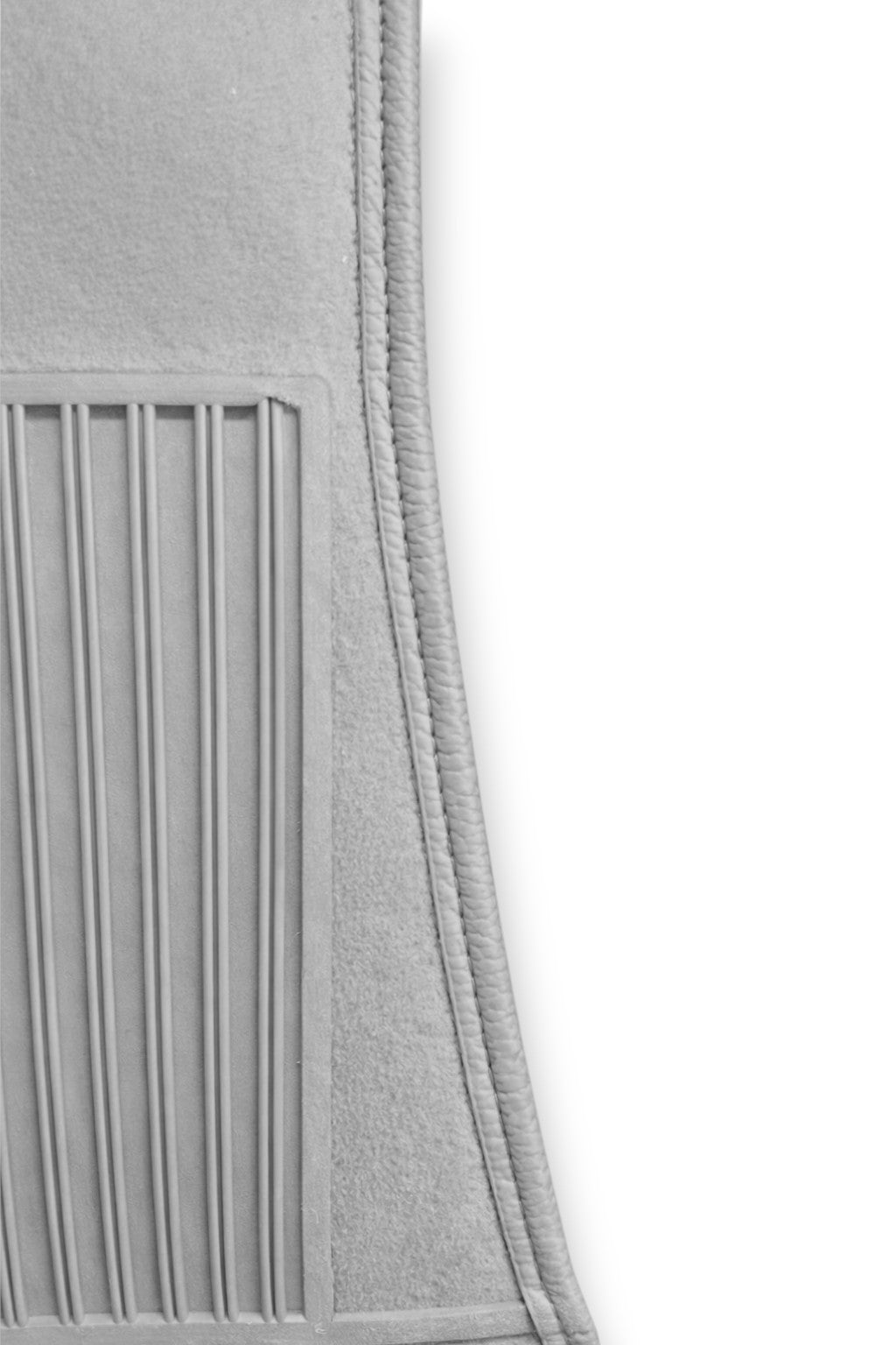 Teppichsatz Teppich für Ponton Cabrio W128 180 Gummi Absatzschoner Grau