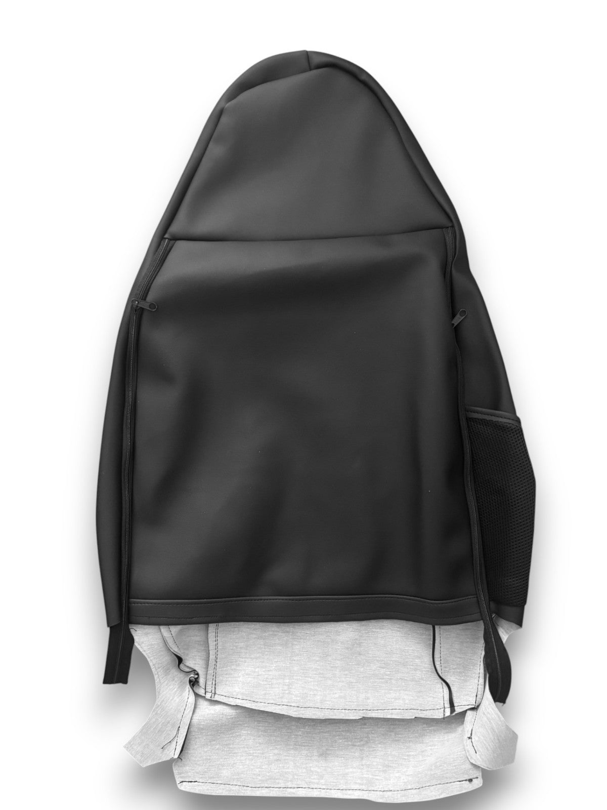 Sitzbezüge Bezüge Kunstleder schwarz für Smart 451 fortwo Coupe & Cabrio 07 - 15