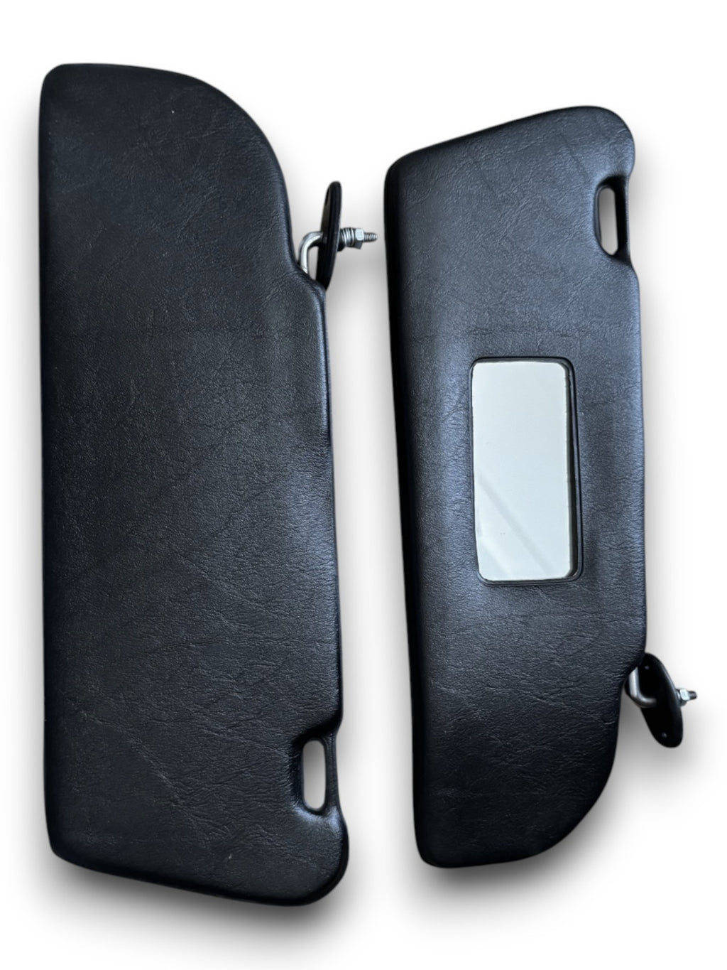 Sonnenblenden Sun Visor set mit Spiegel  für Mercedes Benz W123 Coupe Schwarz