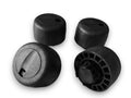 Original 4 x Mercedes-Benz Gummistopfen Wagenheber Heber W447 W639 Vito