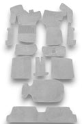 Teppichsatz Teppich für VW Golf 1 Cabrio 1979 - 2002 Gummi Absatzschoner Grau
