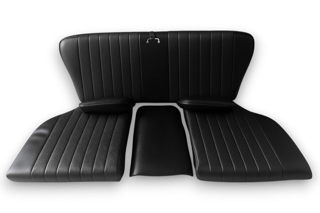 Klappbare Rückbank / Notsitz / Kindersitz für Mercedes-Benz SL R107 / W107 – Schwarz