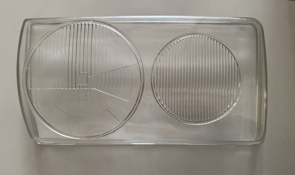 Orig. Hella Scheinwerferglas H4 Set L+R Ochsenaugen für Mercedes W123 C123 Neu
