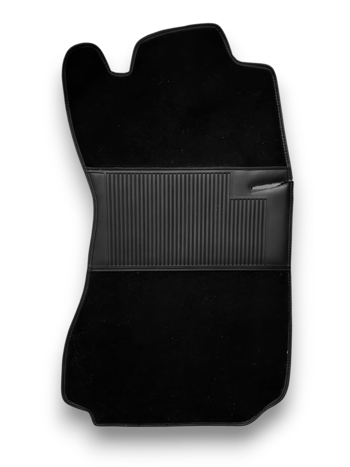 Teppichsatz Teppich für Mercedes W114 W115 Coupe Gummi Absatzschoner Schwarz RHD