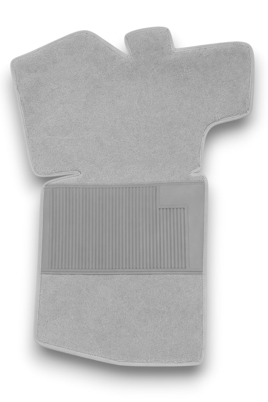 Teppichsatz Teppich für VW Golf 1 Cabrio 1979 - 2002 Gummi Absatzschoner Grau