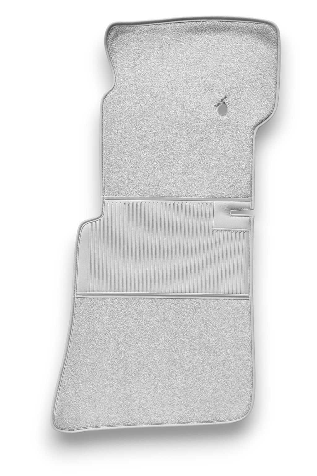 Teppichsatz Teppich für Mercedes SL107 R107/W107 Gummi Absatzschoner Grau RHD