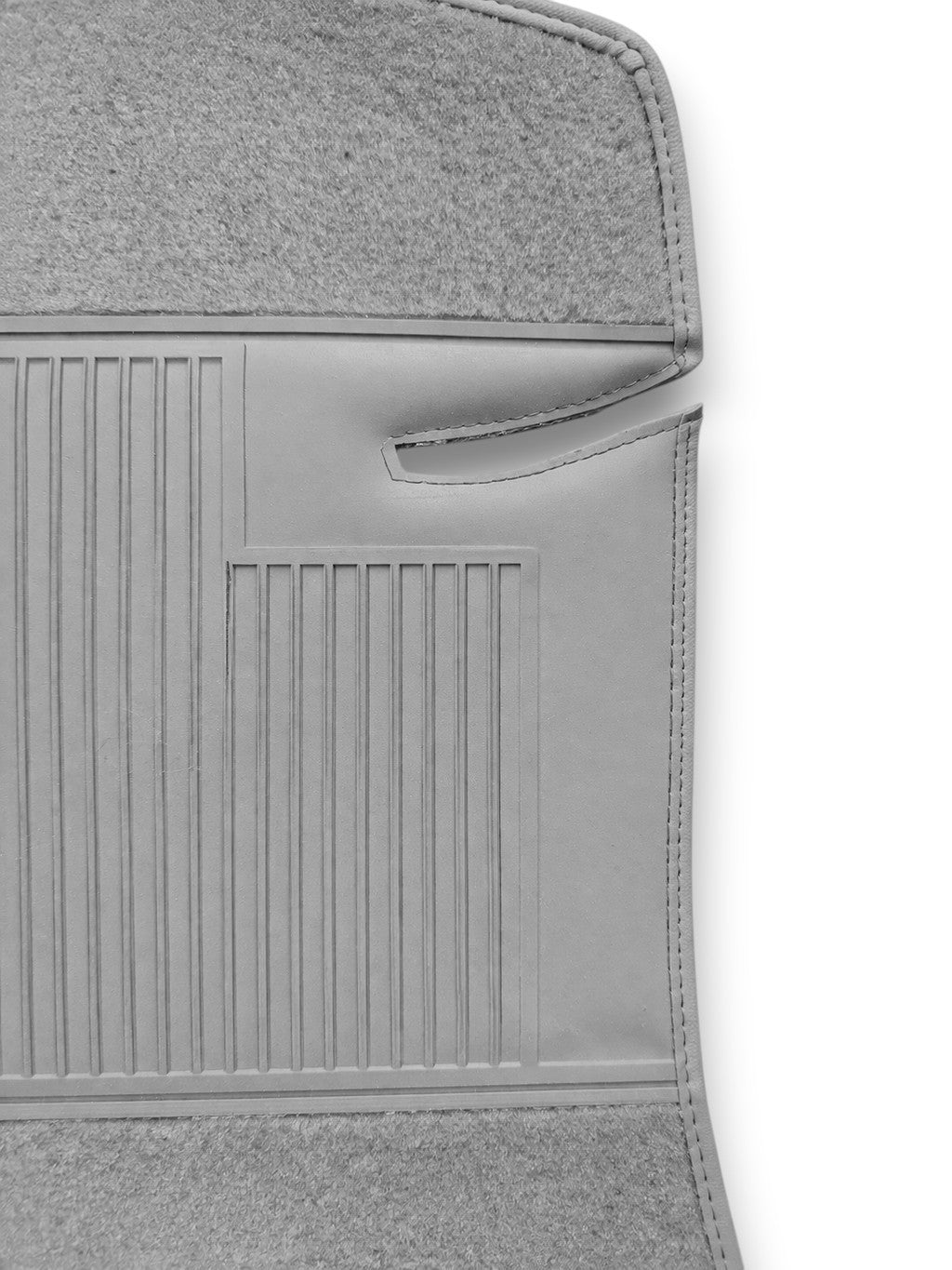 Teppichsatz Teppich für Mercedes W201 E190 Gummi Absatzschoner Grau
