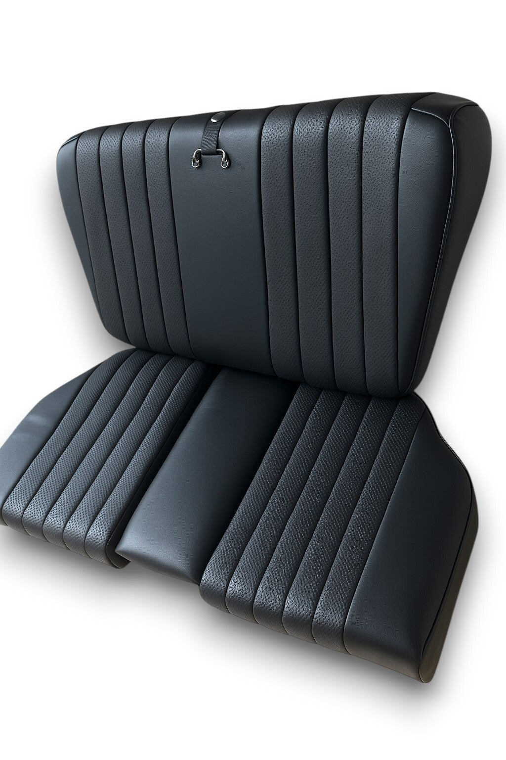 Klappbare Rückbank / Notsitz / Kindersitz für Mercedes-Benz SL R107 / W107 – Schwarz