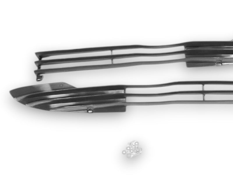 Grillgitter unten 2 teilig für Mercedes W107 SL SLC 107 Gitter Grill Stossstange