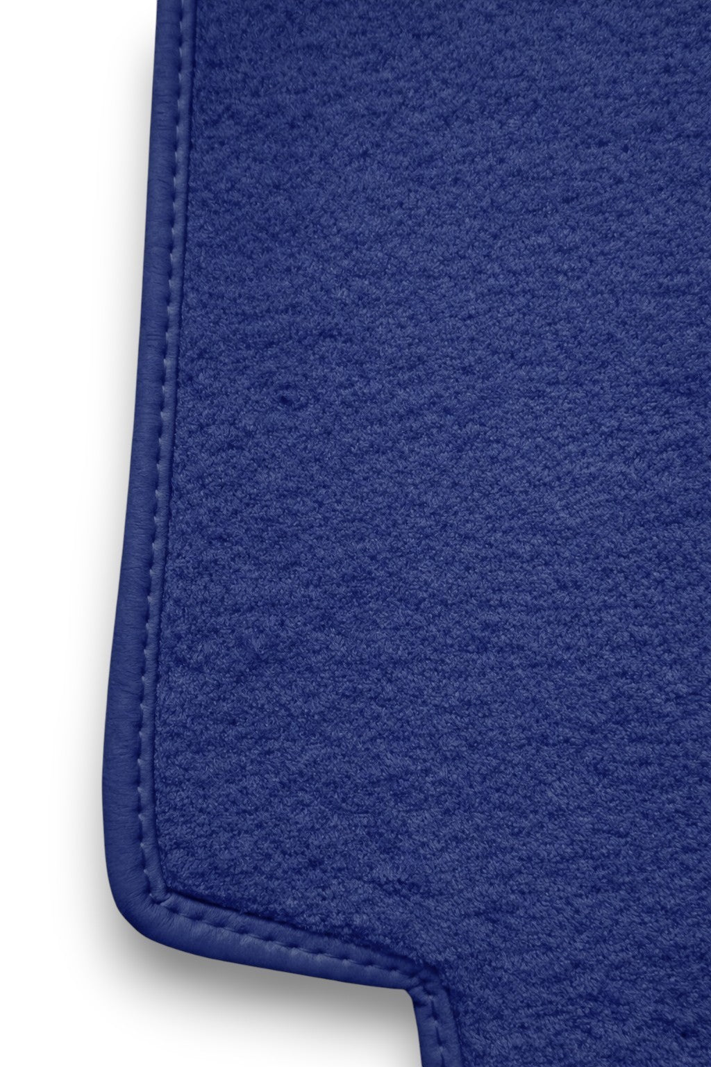 Teppichsatz Teppich für Mercedes W123 Coupe Gummi Absatzschoner Blau RHD
