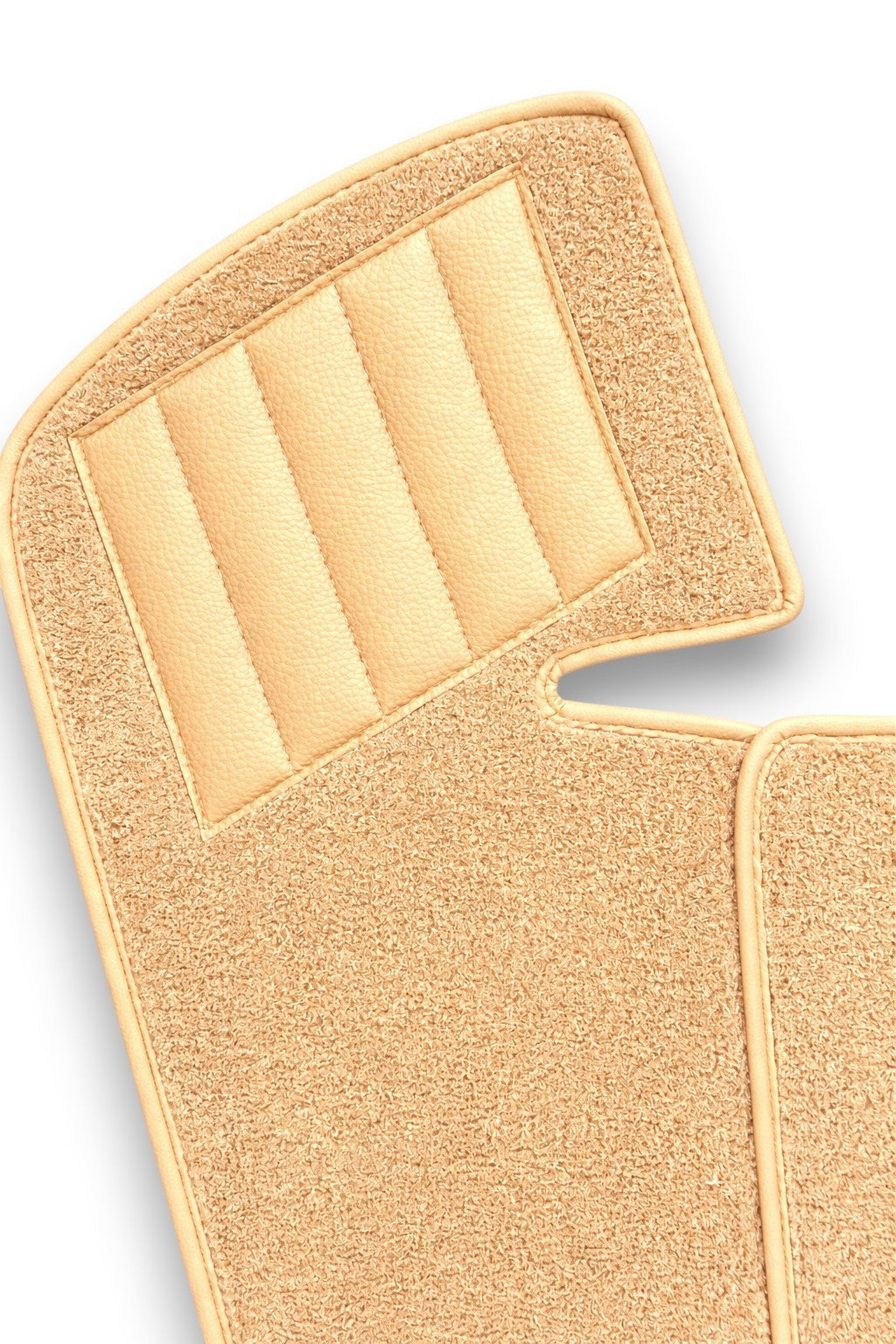 Teppichsatz Gummi für Mercedes W109 Automatik & Schalter 1965-1969 Beige