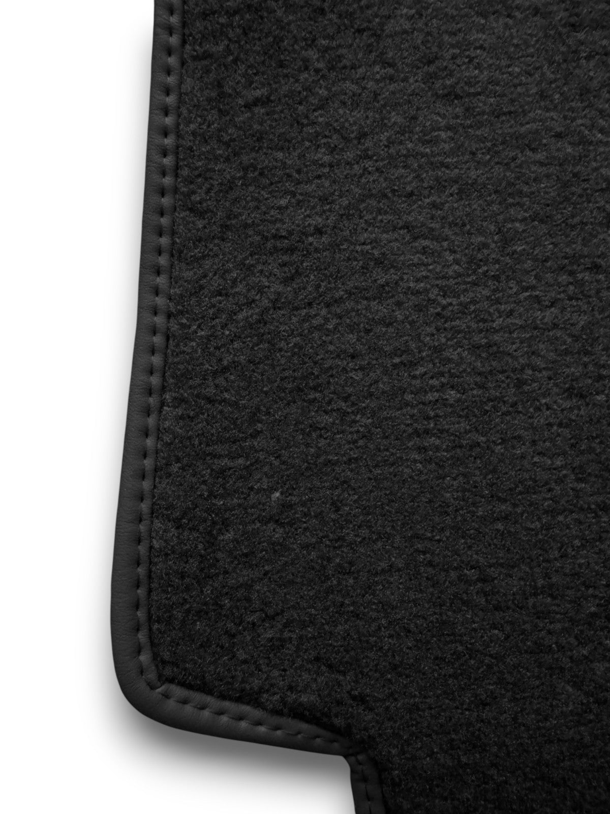 Teppichsatz Teppich für Mercedes W123 Coupe Gummi Absatzschoner Schwarz RHD