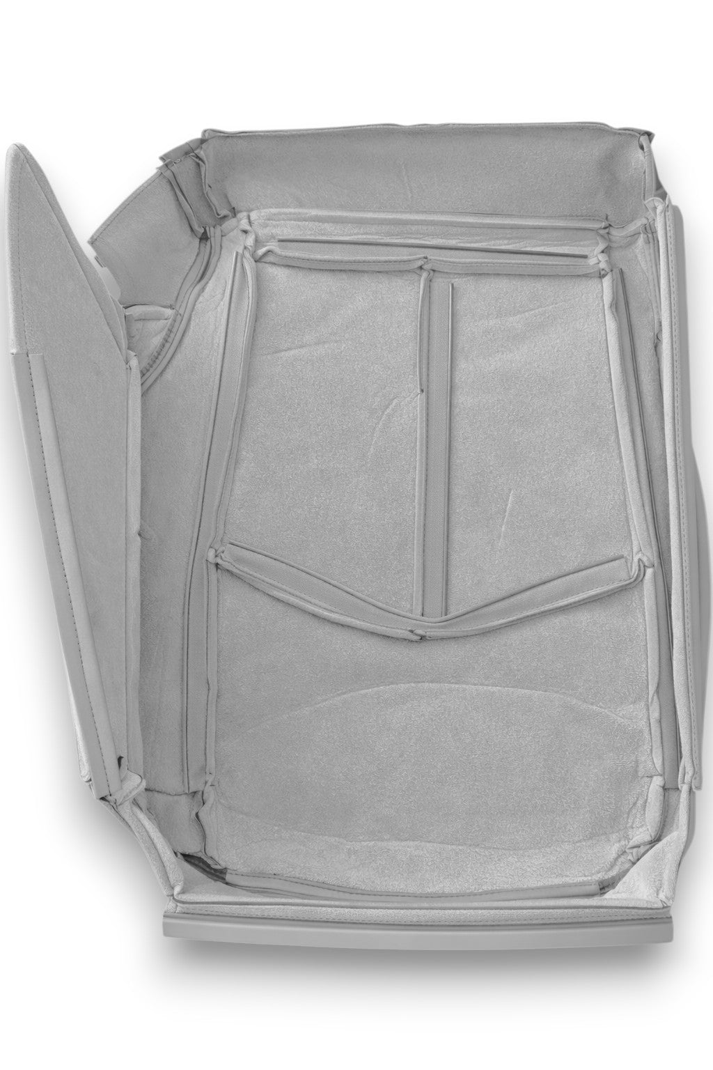 Sitzbezug Sitzfläche Vordersitz für Mercedes W211 E-Klasse Beifahrerseite Grau