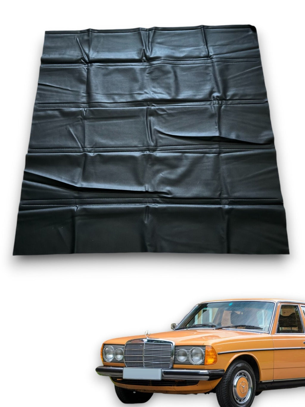 Dachhimmel Himmel für Mercedes Benz W123 Coupe & Limo ohne Schiebedach schwarz.