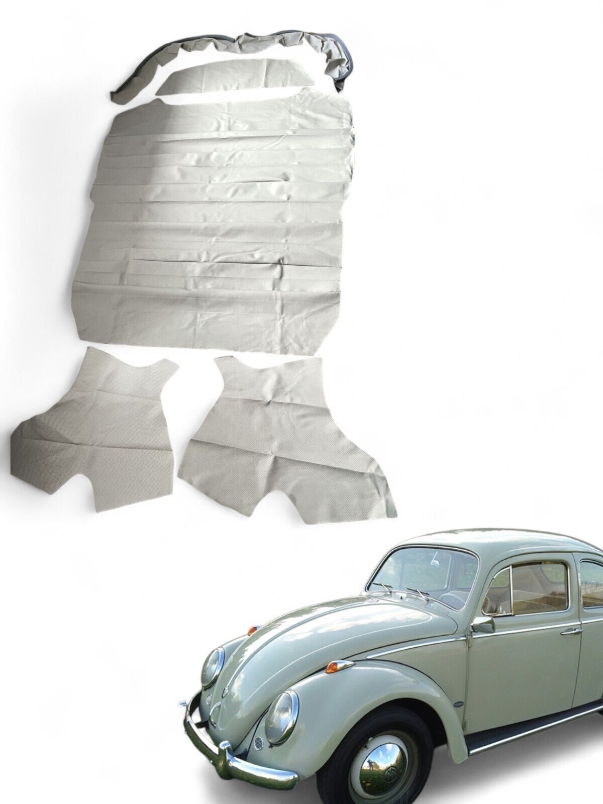 Dachhimmel Himmel für VW Käfer 1200 1300 - 1303 ohne Schiebedach creme