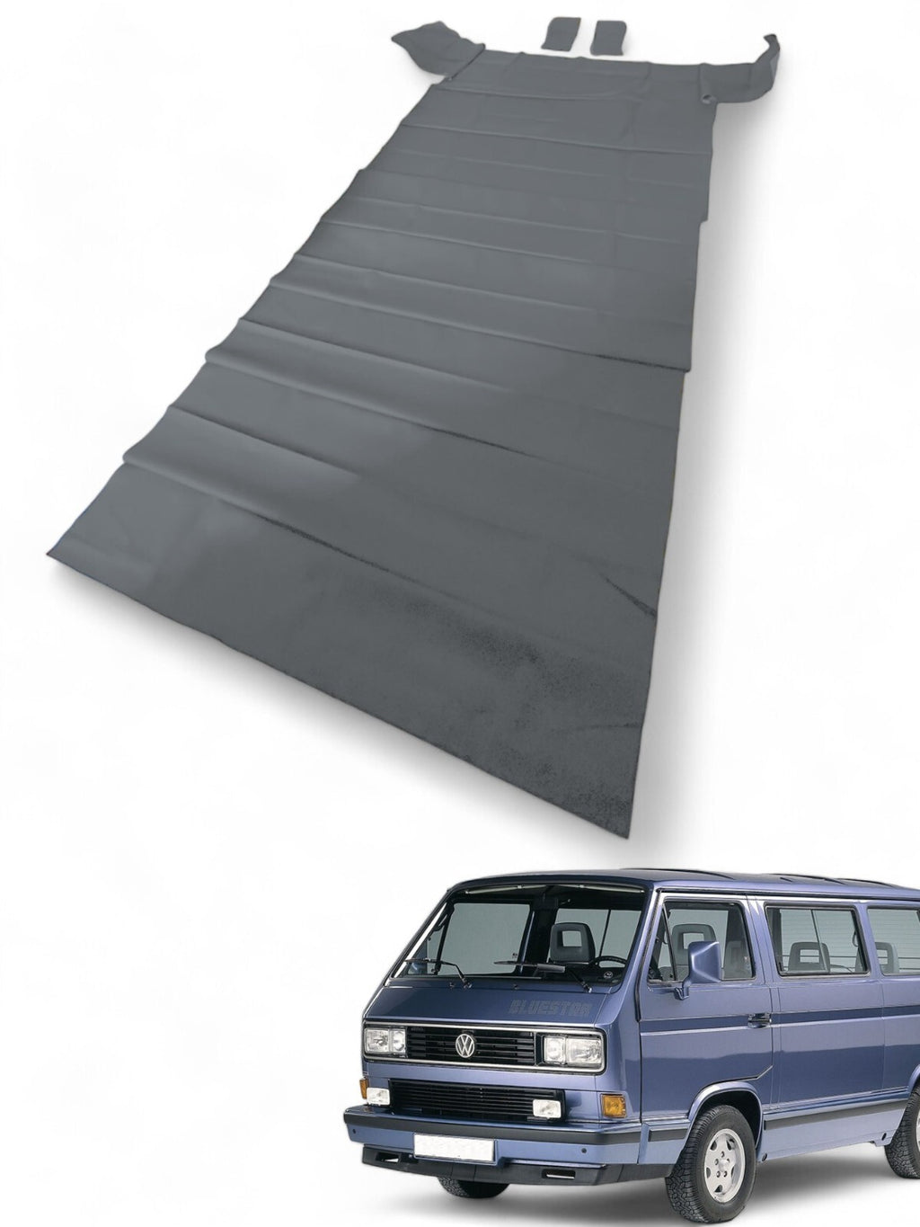 Dachhimmel Himmel Innendach passend für VW Bus Bulli T3 Grau