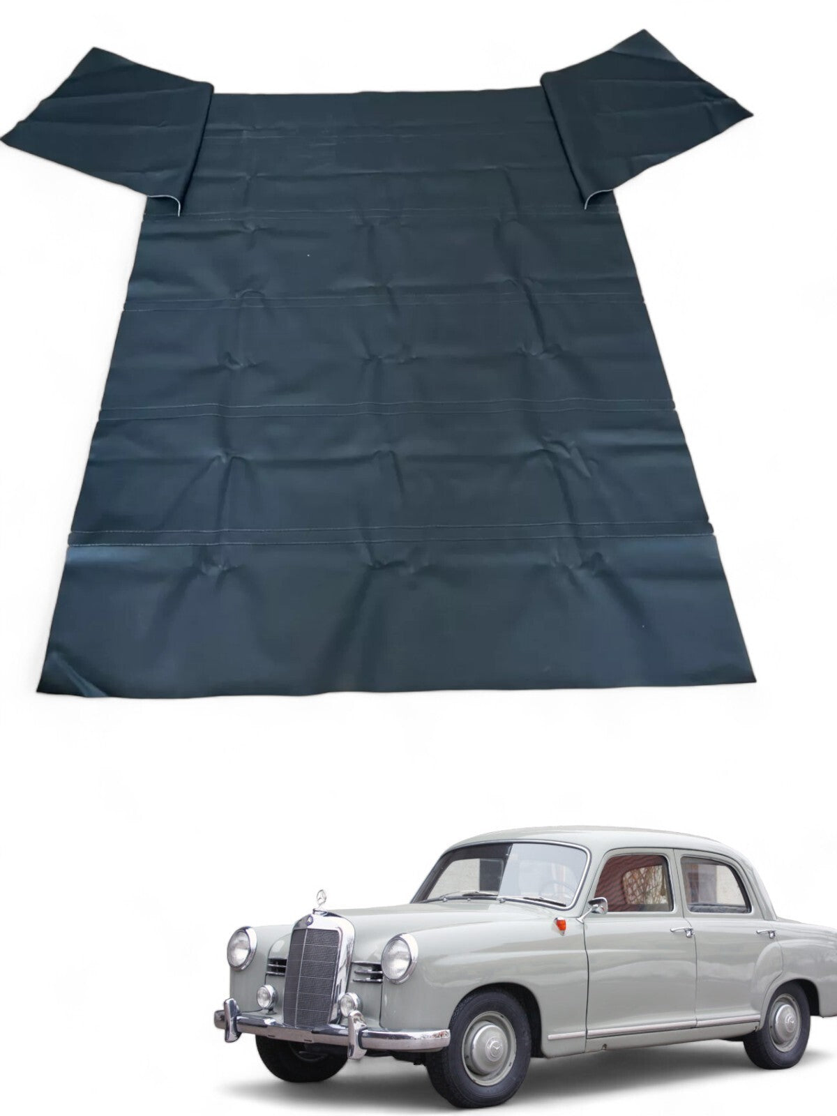Dachhimmel Innenhimmel Himmel für Mercedes W114 W115 ohne Schiebedach schwarz.